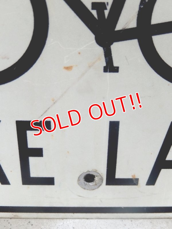 画像5: dp-160608-11 No Parking Bike Lane Road Sign