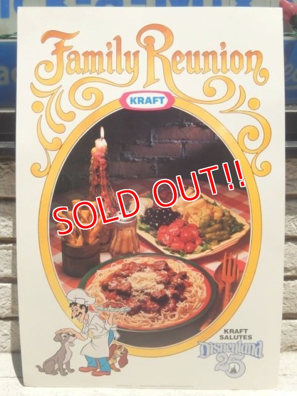 画像6: ct-160608-07 Lady and the Tramp / KRAFT 70's Family Reunion Poster