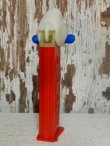 画像4: pz-130917-04 Smurf / 80's PEZ Dispenser "Thin feet Red Stem"