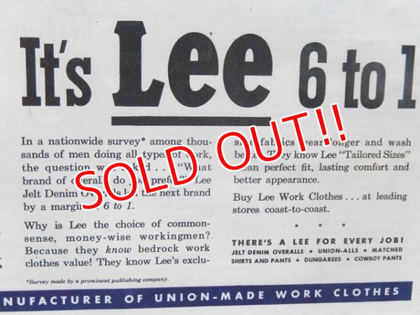 画像5: ct-160615-16 Lee / 40's AD