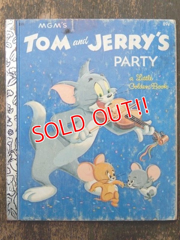 画像1: bk-160615-02 Tom and Jerry / 50's Little Golden Book