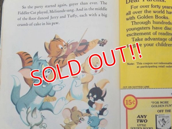 画像6: bk-160615-02 Tom and Jerry / 50's Little Golden Book