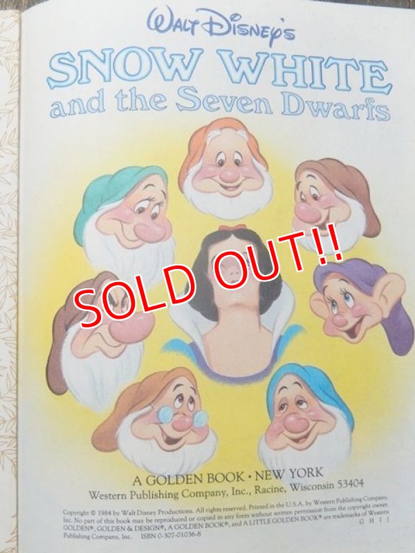 画像2: bk-160608-10 Snow White / 80's Little Golden Book