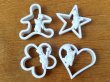 画像1: ct-160701-01 Pillsbury / Poppin Fresh 90's Plastic Cookie Cutter set