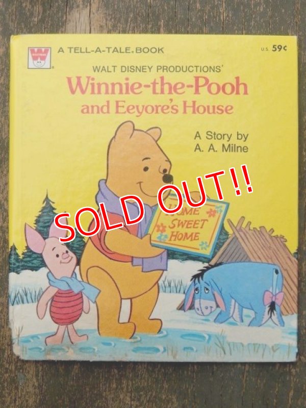 画像1: bk-160615-12 Winnie the Pooh / Whitman 60's Book