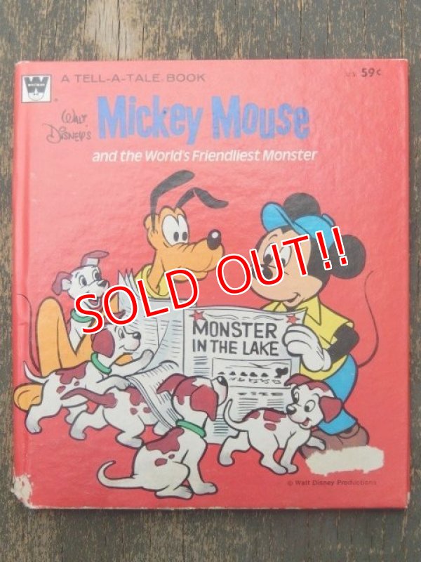 画像1: bk-160615-15 Mickey Mouse / Whitman 60's Book