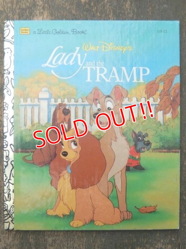 画像1: bk-160608-11 Lady and the Tramp / 90's Little Golden Book