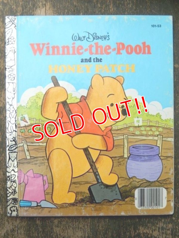 画像1: bk-160615-21 Winnie the Pooh and the Honey Patch / 80's Little Golden Book