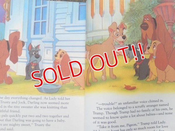 画像2: bk-160608-11 Lady and the Tramp / 90's Little Golden Book