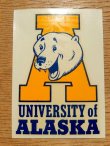 画像1: dp-160701-02 University of Alaska / Vintage Decal