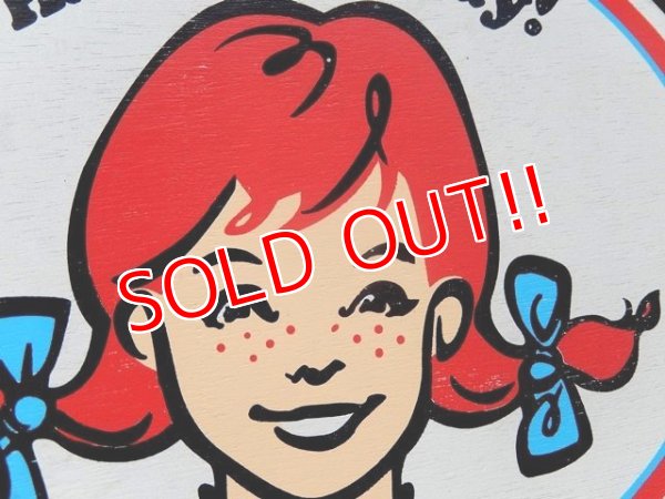 画像2: dp-160608-10 Wendy's / Wood sign