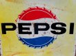 画像2: dp-160706-01 PEPSI / 60's W-side Metal Sign