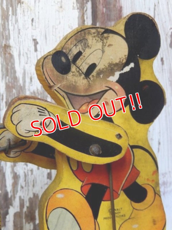 画像2: ct-160615-31 Mickey Mouse / Fisher-Price Toys 1941 Drummer #476