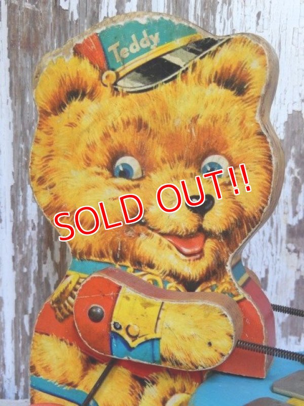 画像4: ct-160712-13 Fisher-Price Toys / 1966 Teddy Zilo #741