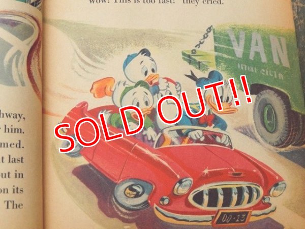 画像4: bk-160706-13 Donald Duck Prize Driver / 50's Picture Book