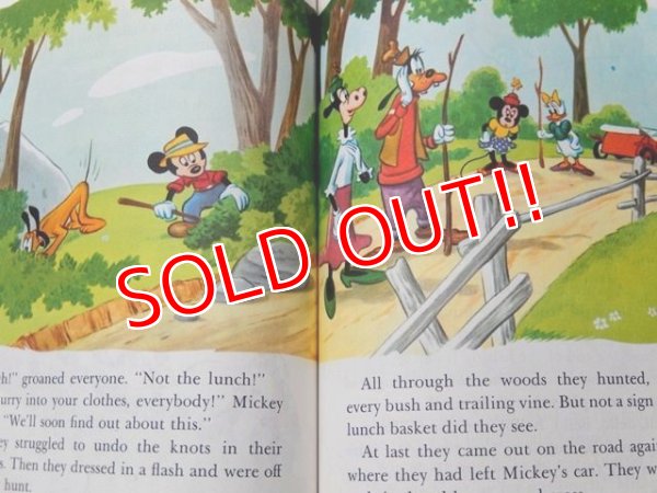 画像4: bk-160706-16 Mickey Mouse's Picnic / 80's Little Golden Book