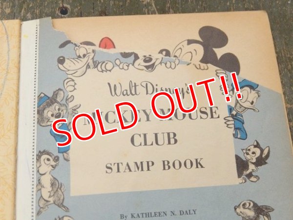 画像3: bk-160706-14 Walt Disney's Mickey MouseClub / 50's Stamp Book