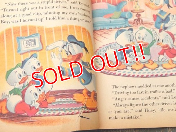 画像3: bk-160706-13 Donald Duck Prize Driver / 50's Picture Book