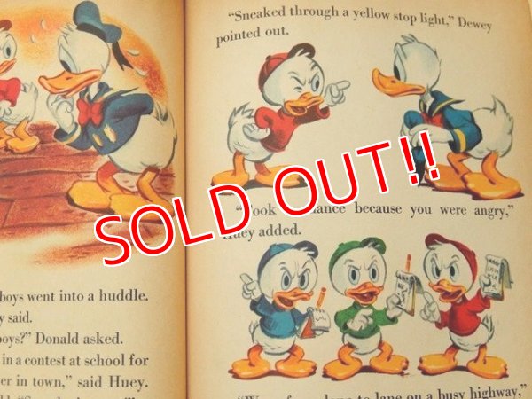 画像5: bk-160706-13 Donald Duck Prize Driver / 50's Picture Book