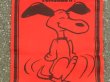 画像3: ct-160721-02 PEANUTS / 70's Banner "Snoopy" Red