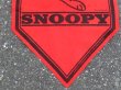 画像4: ct-160721-02 PEANUTS / 70's Banner "Snoopy" Red