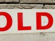 画像3: dp-160801-04 SOLD / Vintage Steel Sign