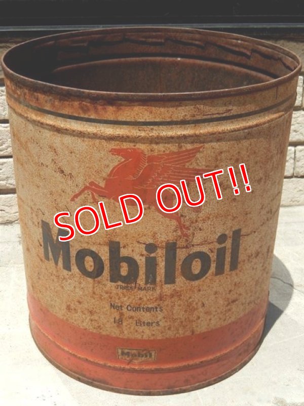 画像3: dp-160801-02 Mobiloil / 50's 5 gallon oil can