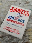 画像2: dp-160801-11 Shoney's BIG BOY / Vintage Match Book