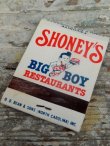 画像1: dp-160801-11 Shoney's BIG BOY / Vintage Match Book