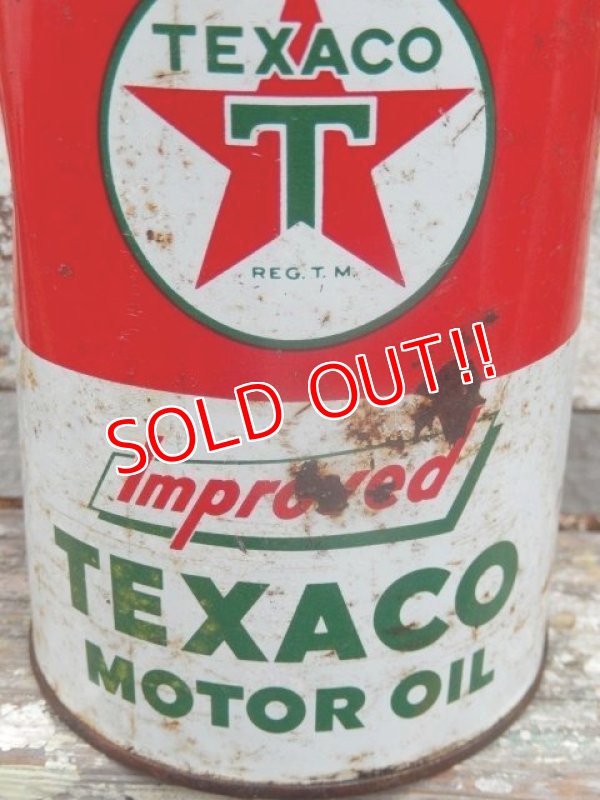 画像2: dp-160801-15 TEXACO / 40's 1QT Oil Can