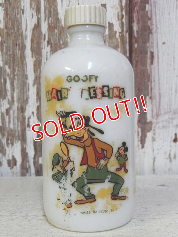 画像1: ct-160805-03 【PRICE DOWN】Goofy / 1940's-1950's Hairdressing Bottle