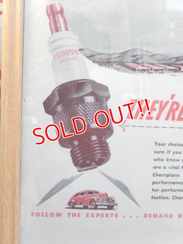 画像2: dp-160615-02 CAHMPION Spark Plugs / Vintage AD