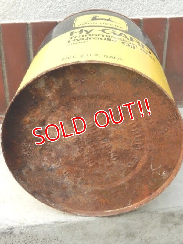 画像7: dp-160810-01 JOHN DEERE / 60's 5 U.S. Gallon Can