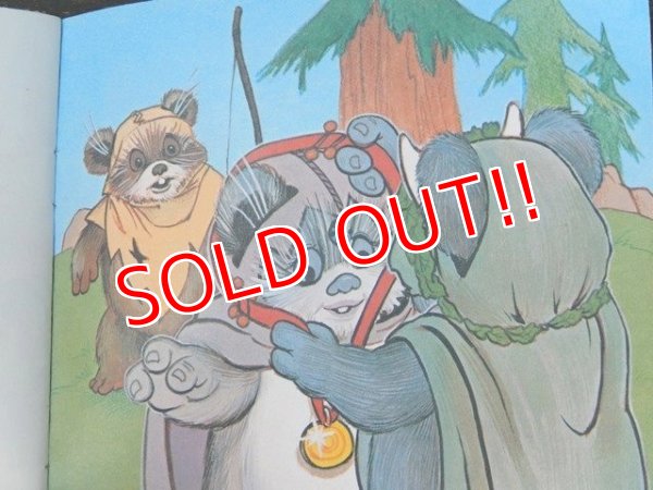 画像6: ct-150922-48 STAR WARS / 80's RETURN OF THE JEDI Ewok Picture Book