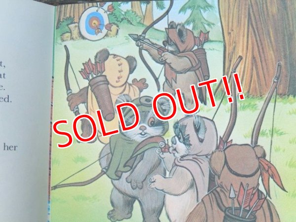 画像3: ct-150922-48 STAR WARS / 80's RETURN OF THE JEDI Ewok Picture Book