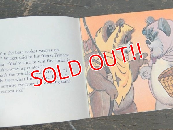 画像2: ct-150922-48 STAR WARS / 80's RETURN OF THE JEDI Ewok Picture Book