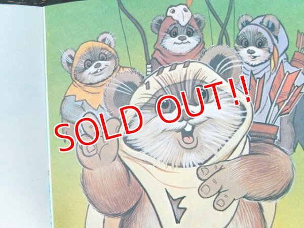 画像4: ct-150922-48 STAR WARS / 80's RETURN OF THE JEDI Ewok Picture Book
