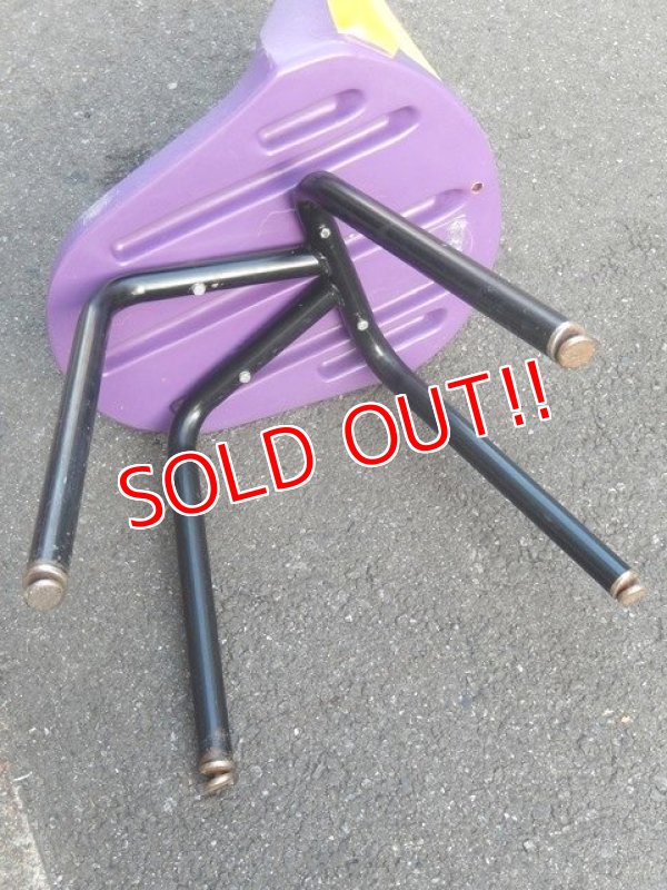 画像10: dp-160805-03 McDonald's / Grimace Kid's Chair