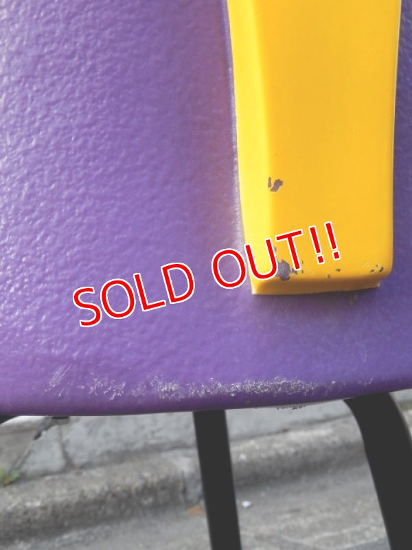 画像8: dp-160805-03 McDonald's / Grimace Kid's Chair