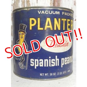 画像: ct-160823-04 Planters / Mr.Peanuts 70's Spanish Peanuts Tin Can