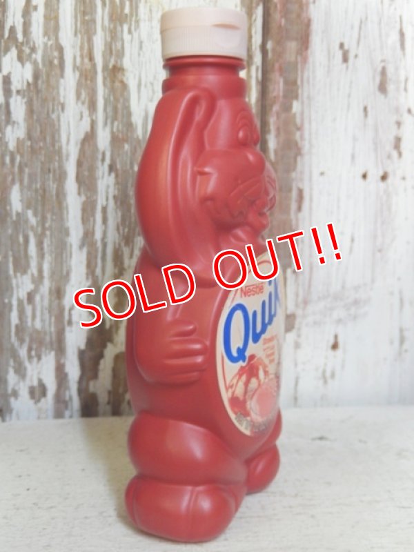 画像4: ct-160823-14 Nestlé / Quik Bunny 80's-90's Strawberry Syrup Bottle