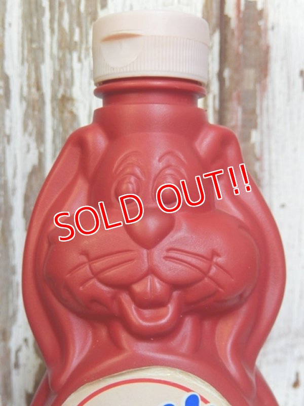 画像2: ct-160823-14 Nestlé / Quik Bunny 80's-90's Strawberry Syrup Bottle