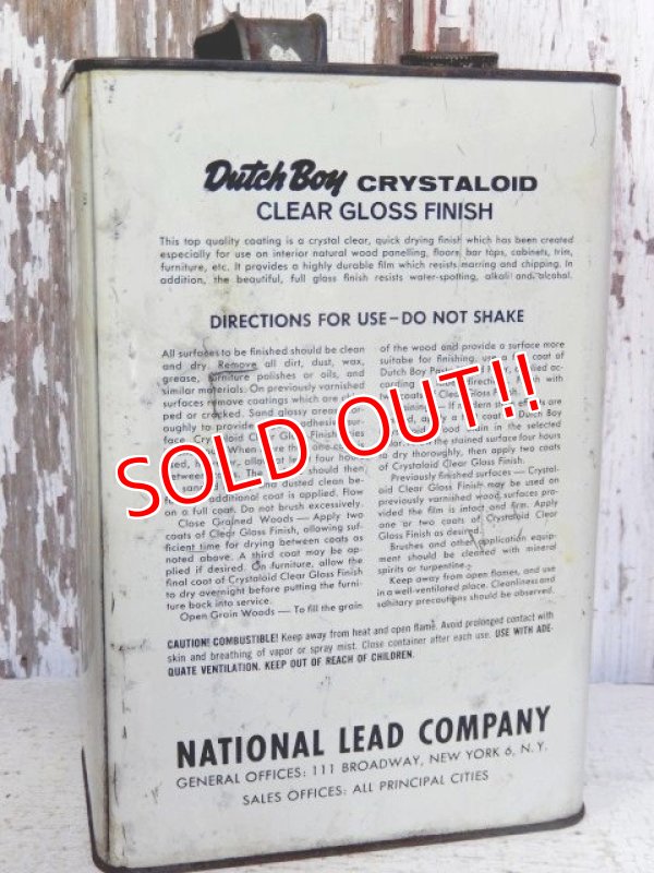 画像5: ct-160823-19 Dutch Boy Paint / 60's 1 Gallon Can