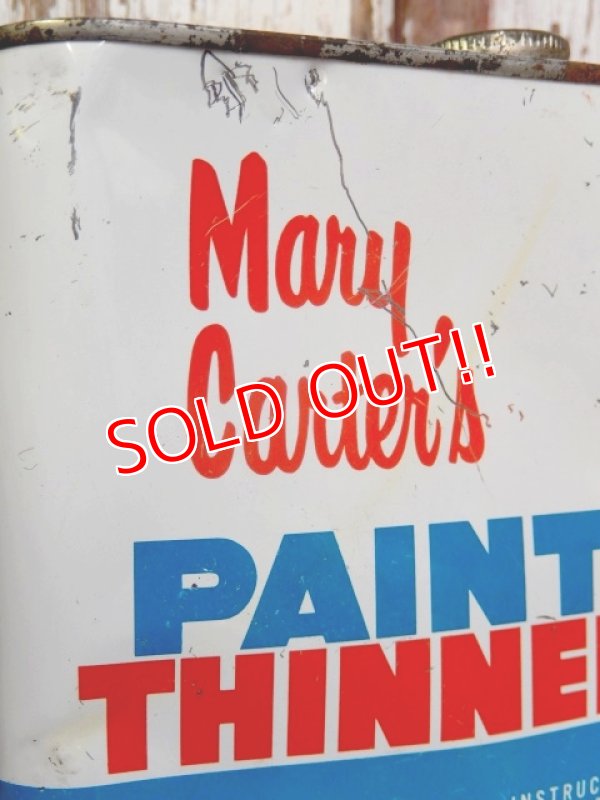 画像2: dp-160823-03 Mary Carter's Paint Thinner Can