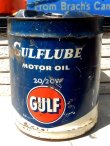 画像1: dp-160901-03 GULF / 60's 5 Gallon Oil Can