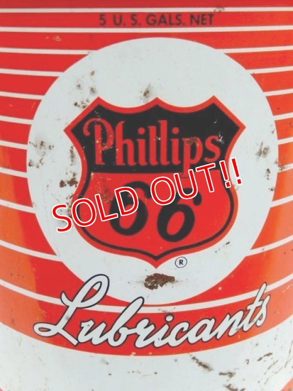 画像2: dp-160823-06 Phillips 66 / 60's 5 Gallon Oil Can