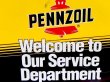 画像3: dp-160823-12 Pennzoil / 90's W-side Plastic Sign