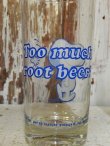 画像4: gs-160901-03 Snoopy / 70's "Too much root beer!" glass