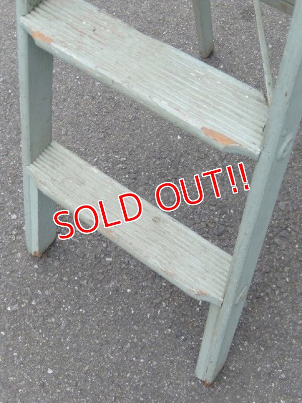 画像3: dp-160901-14 Vintage Wood Ladder