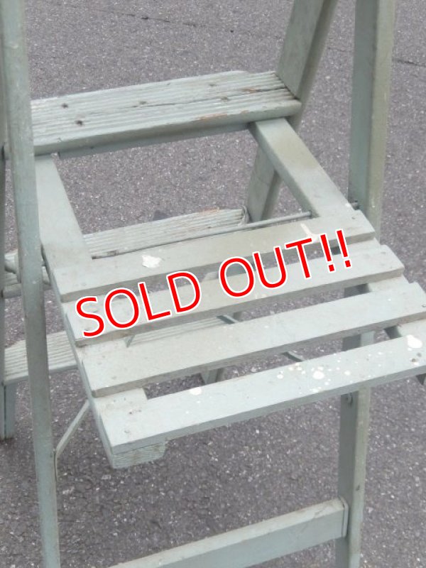 画像4: dp-160901-14 Vintage Wood Ladder